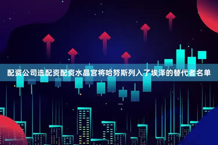 配资公司选配资配资水晶宫将哈努斯列入了埃泽的替代者名单